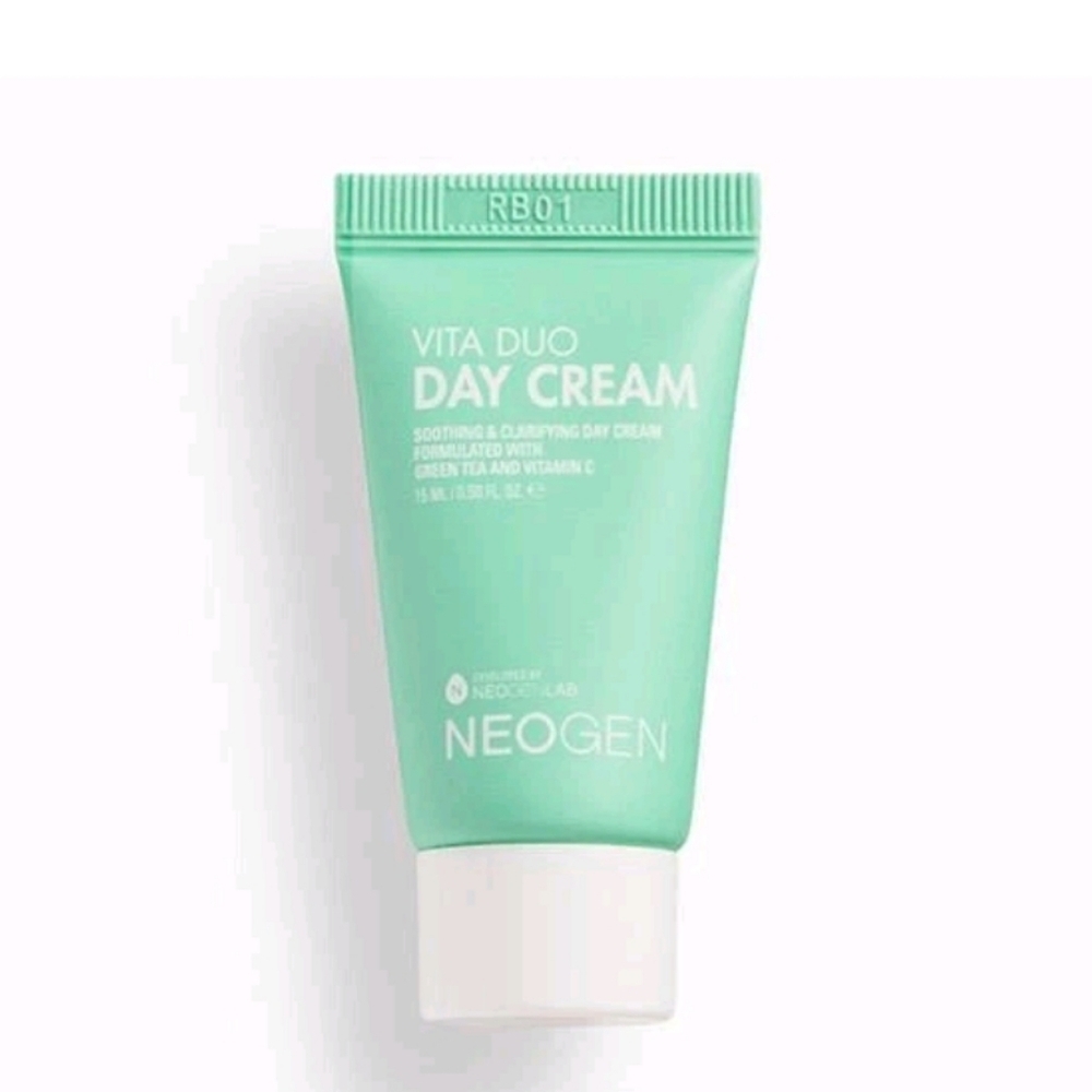 🩷 3/$15 Neogen Dermalogy Vita Duo Day Cream, 15ml (Travel Size), NIB